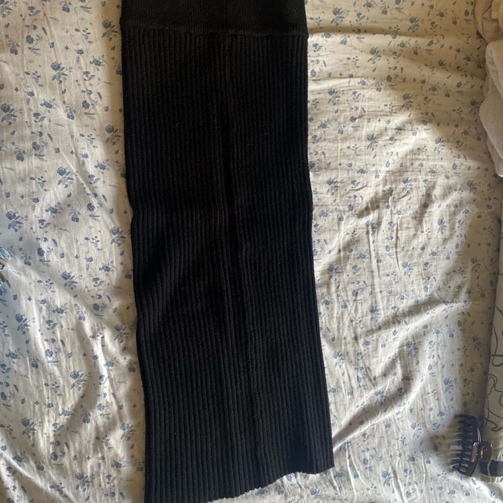 Black skirt